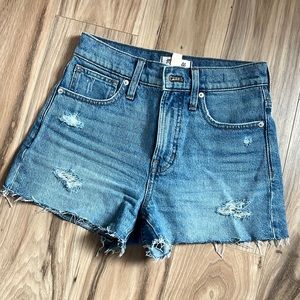 Madewell jean shorts